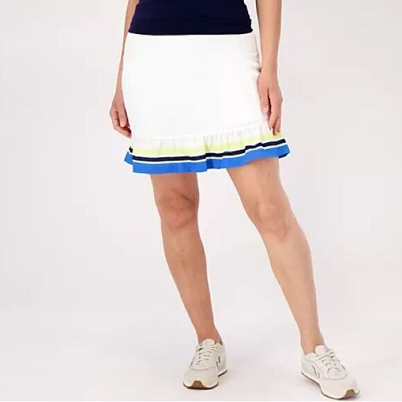 ADDISON BAY AB by Addison Bay Court Skort in the Size X-Large in White/Matchya - Picture 1 of 6